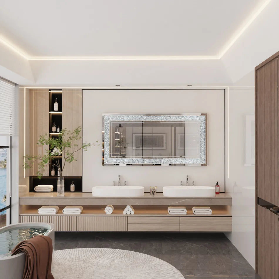 Miroir Décoratif Rectangulaire