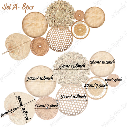 Panier Mural naturel Style Boho