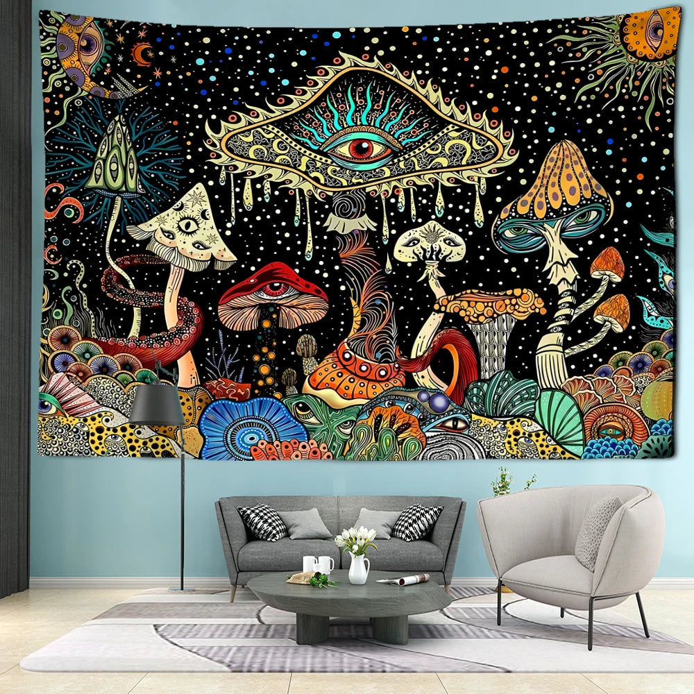 Tenture Murale Hippie