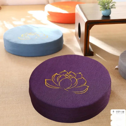 Coussin en Lin pour Yoga et Méditation