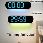 Horloge Murale numérique Led