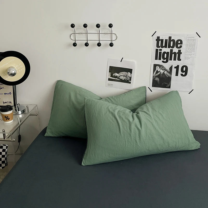 Parure Housse  de Couette en Coton