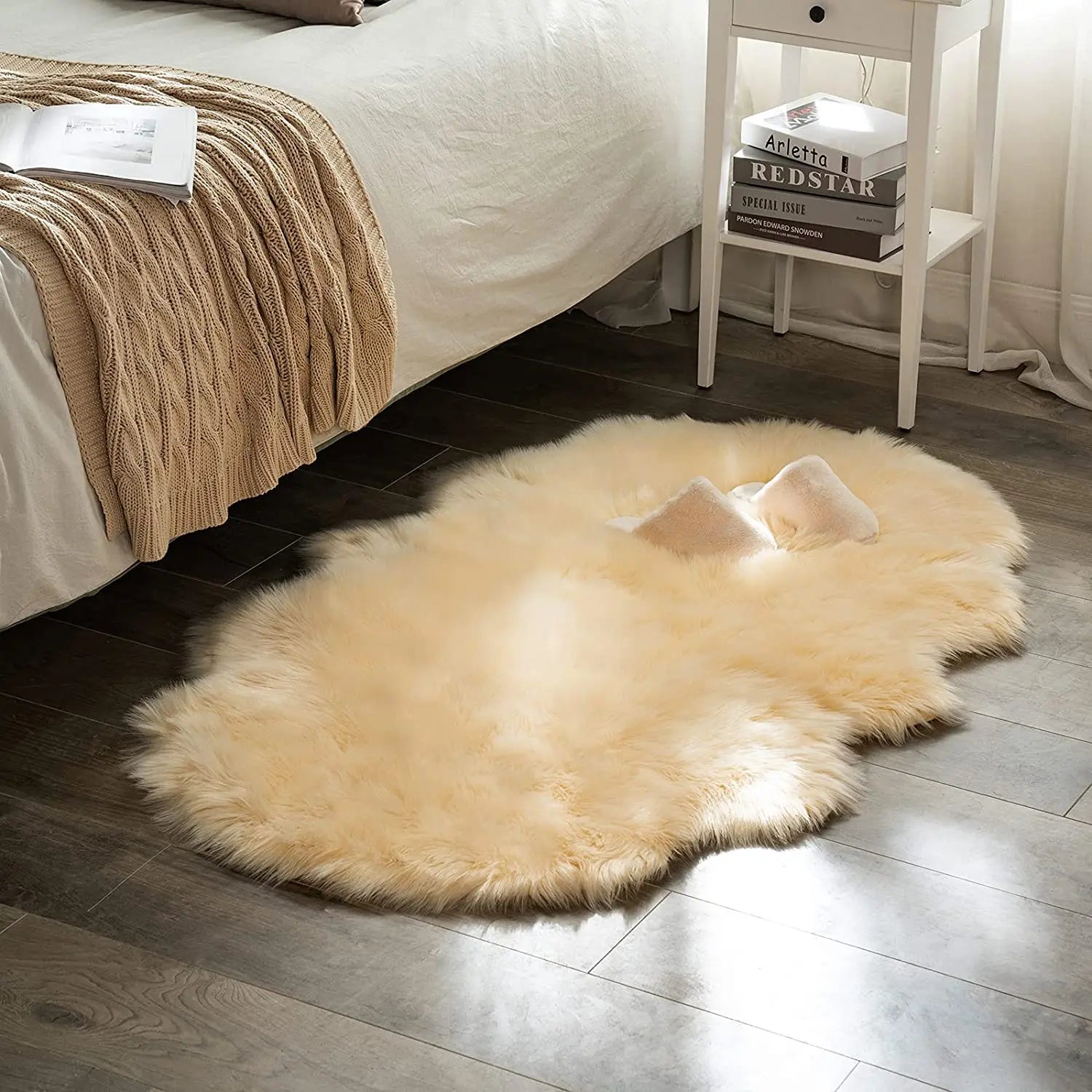 Tapis en Fausse Fourrure