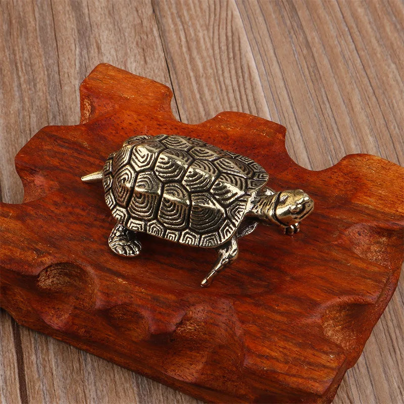 Figurine de Tortue Cuivre