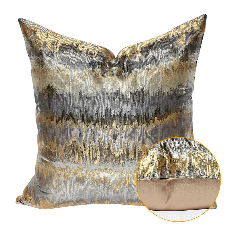 Housse de Coussin Dorée