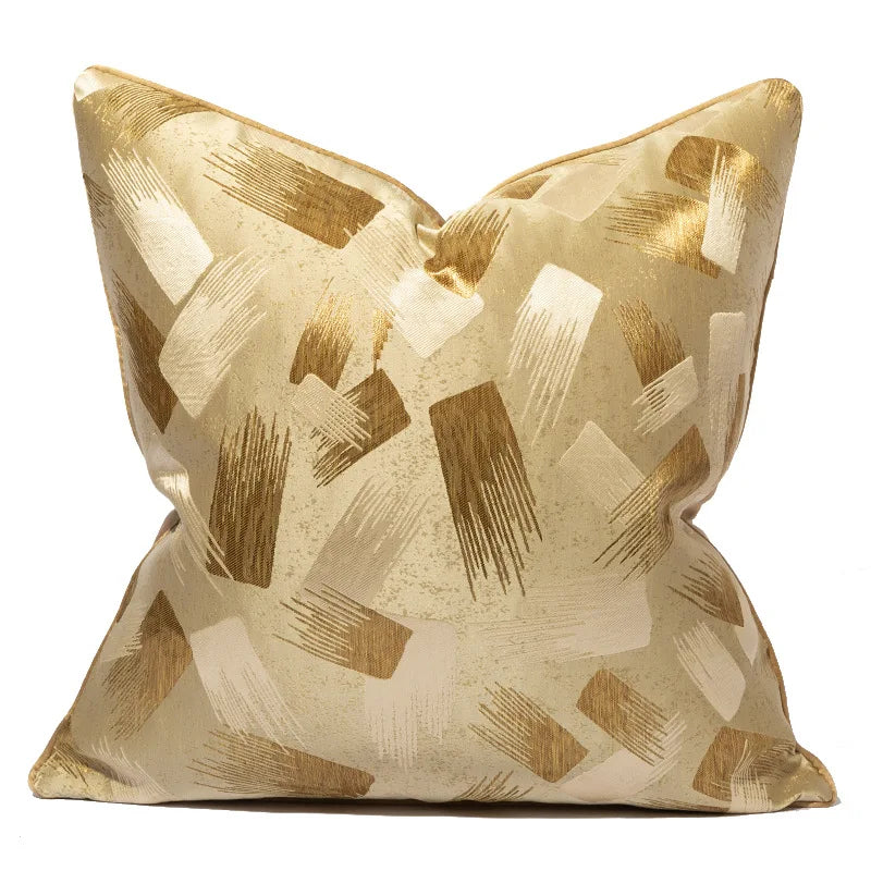 Housse de Coussin Dorée