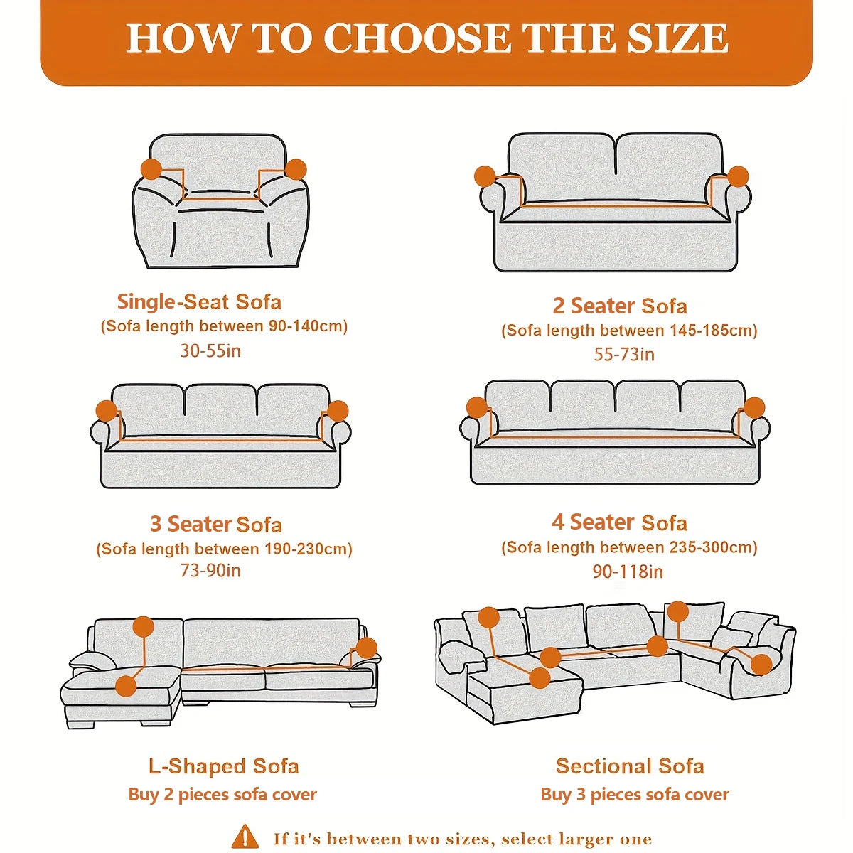 Housses de Canapé Extensible