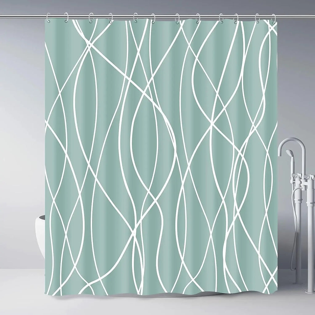 Rideau de Douche en Tissu