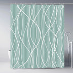 Rideau de Douche en Tissu