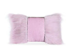 Housse de Coussin en Fourrure à paillettes