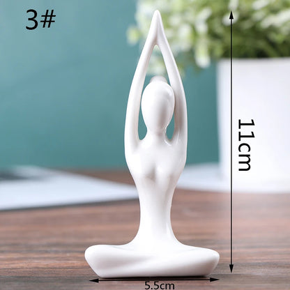 Statue Décoration Intérieure Yoga