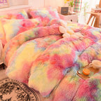 Parure Housse de Couette en Velours
