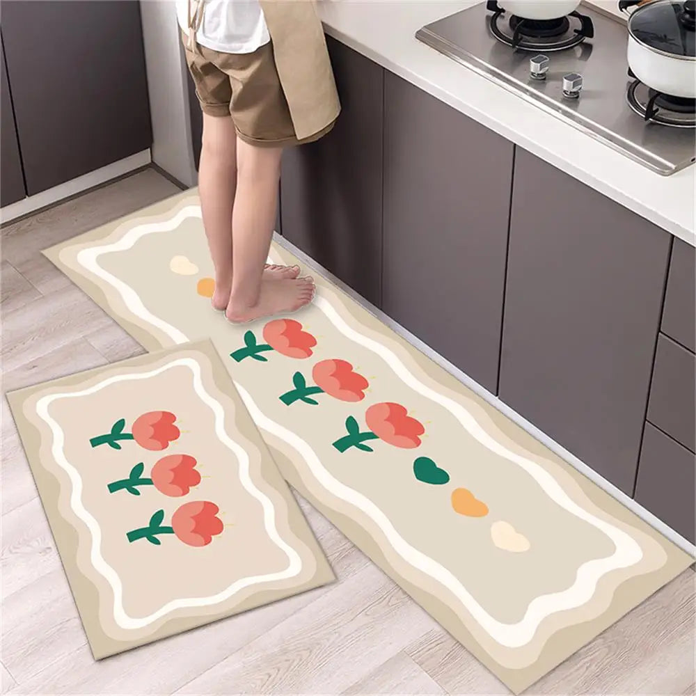 Tapis de Sol de Cuisine Antidérapant