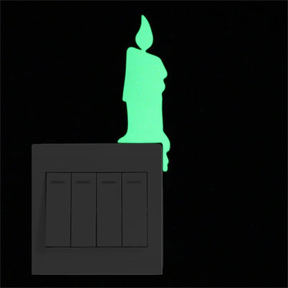 Autocollant Mural Interrupteur Phosphorescent