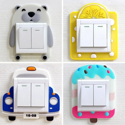 Autocollant Mural Interrupteur Lumineux