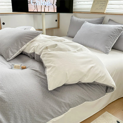 Parure Housse de Couette en Jacquard