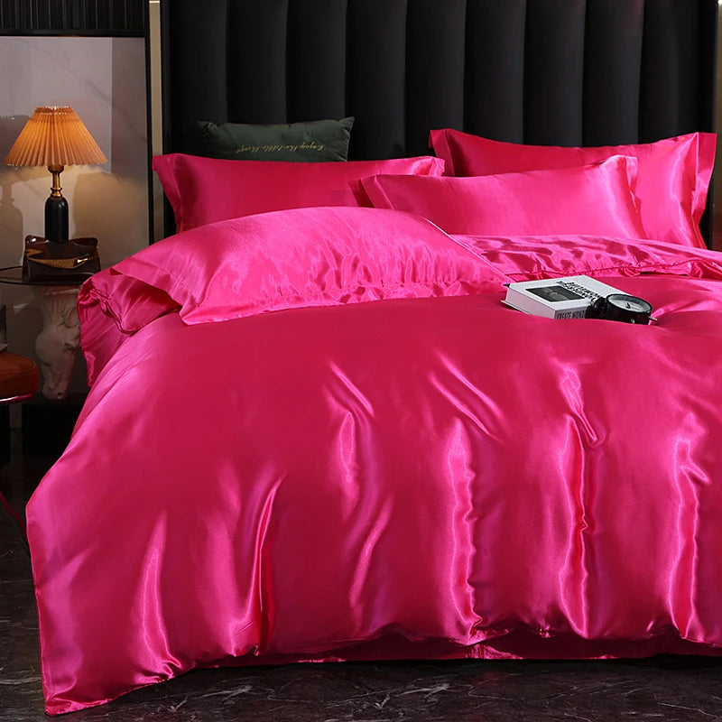Parure Housse de Couette en Soie