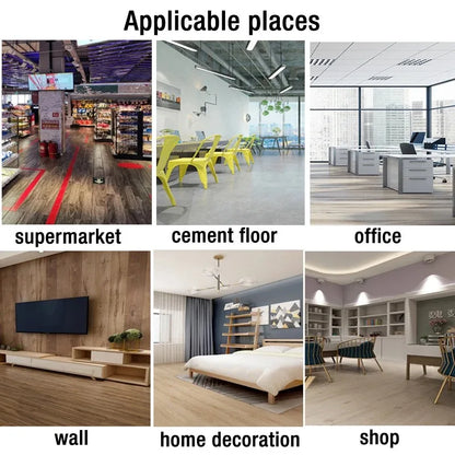 Autocollant de Sol effet bois