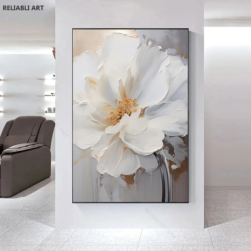 Tableau Moderne Art Fleur