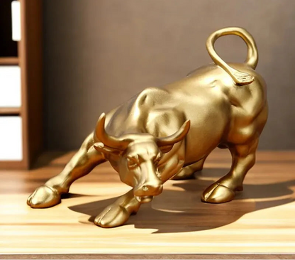 Sculpture Taureau Décoration Intérieure
