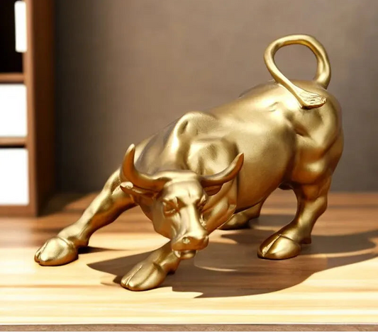 Sculpture Taureau Décoration Intérieure