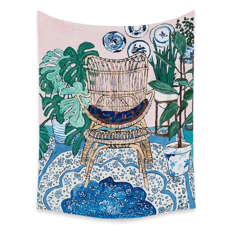 Tenture Murale Bohème