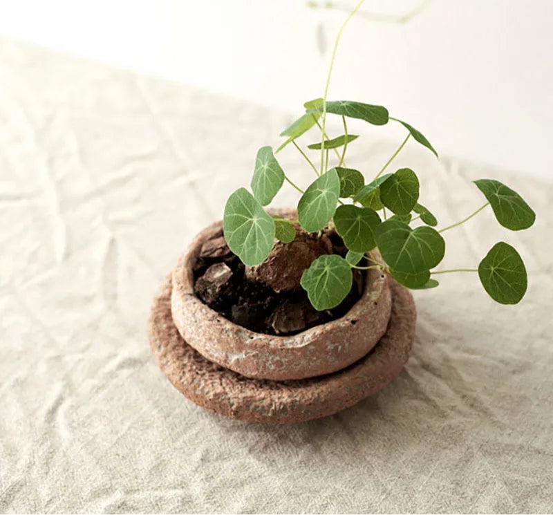 Pot en Poterie Brute