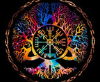 Tableau Moderne Art Arbre de Vie