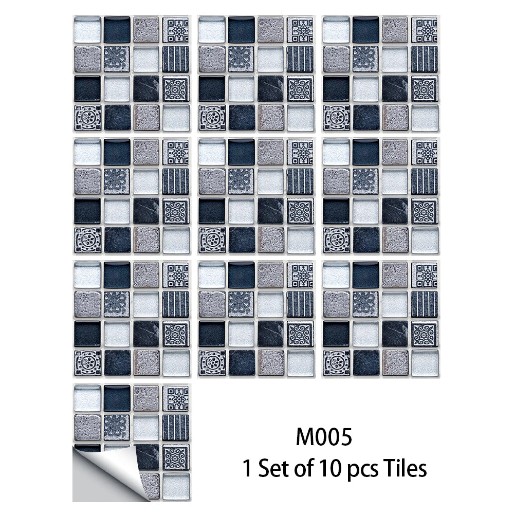 Revêtement Autocollant Mural Décoratif Mosaïque