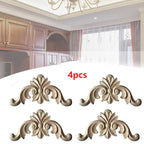 Applique Sculptée en Bois Autocollante