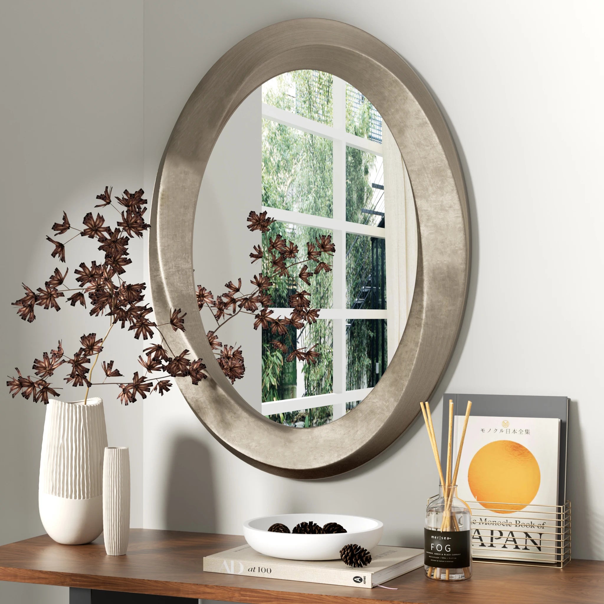 Miroir Décoratif Ovale baroque