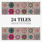 Autocollant Mural Effet carrelage