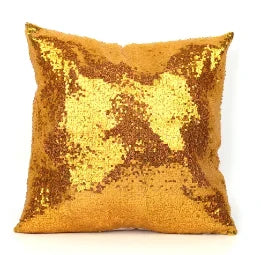 Housse de Coussin Pailletée