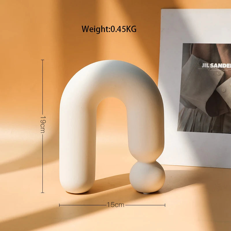 Vase Nordique Blanc