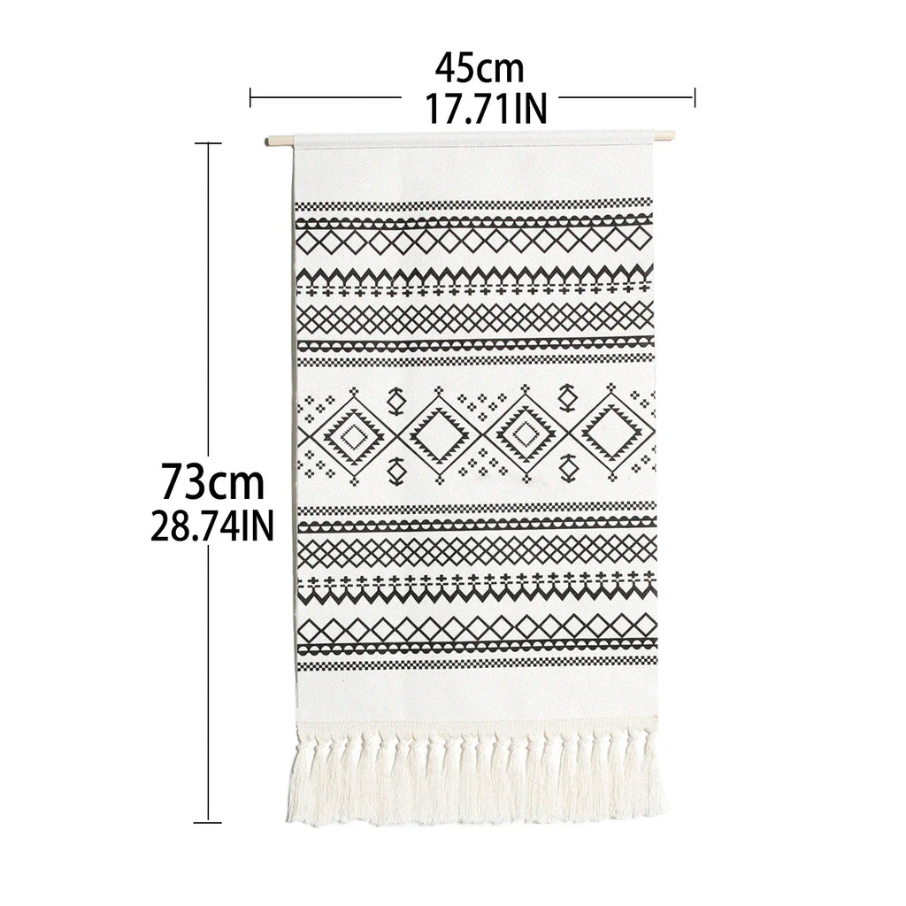 Tapisserie Murale bohème chic en Macramé