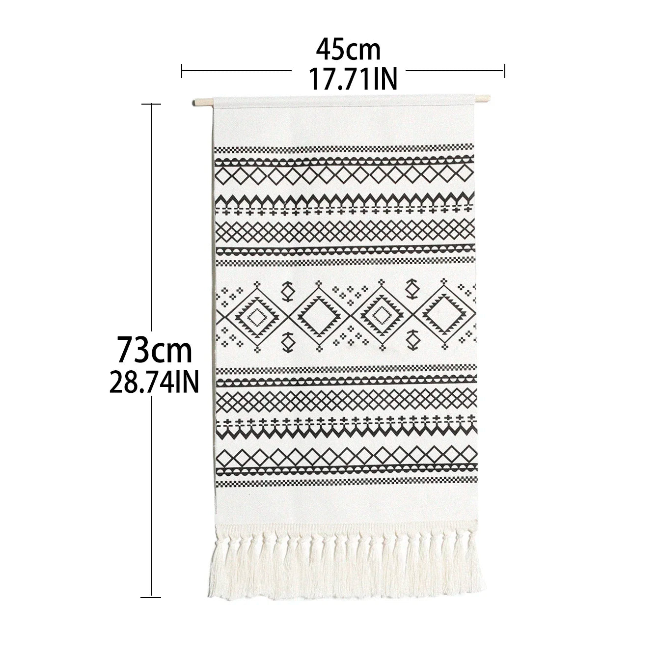 Tapisserie Murale bohème chic en Macramé