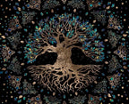 Tableau Moderne Art Arbre de Vie