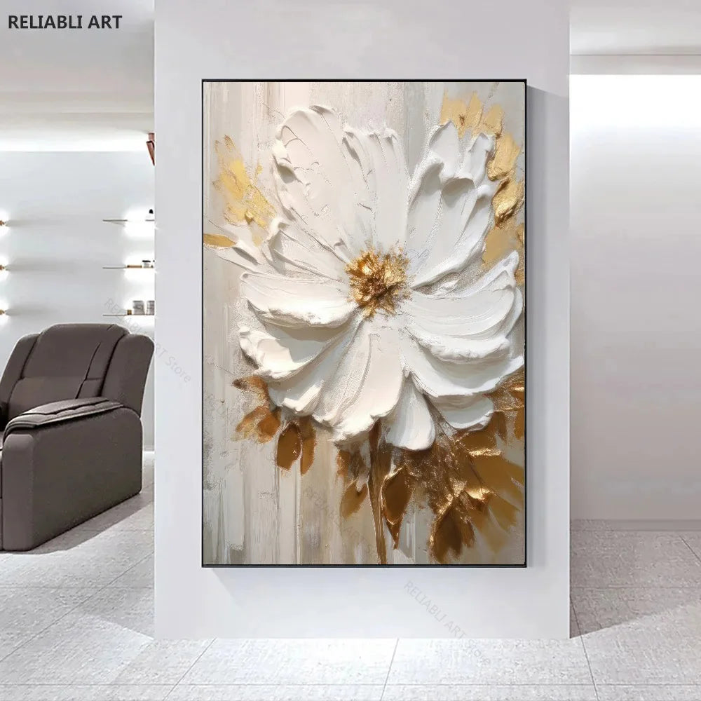 Tableau Moderne Art Fleur