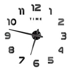 Horloge Murale  3D à Quartz