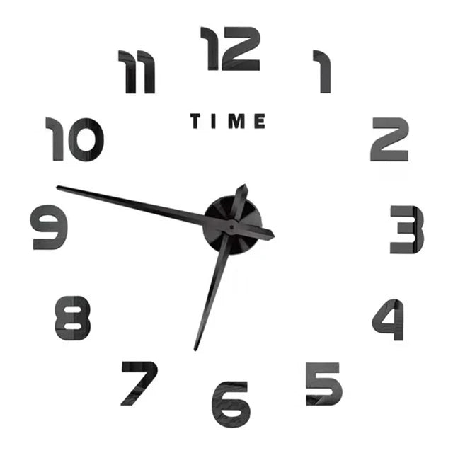 Horloge Murale  3D à Quartz