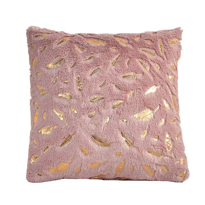 Housse de Coussin en Peluche