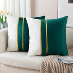 Housse de Coussin Décorative velours