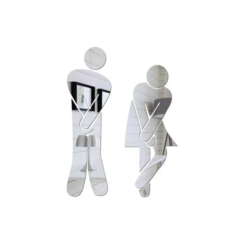 Autocollant Motif Homme & Femme