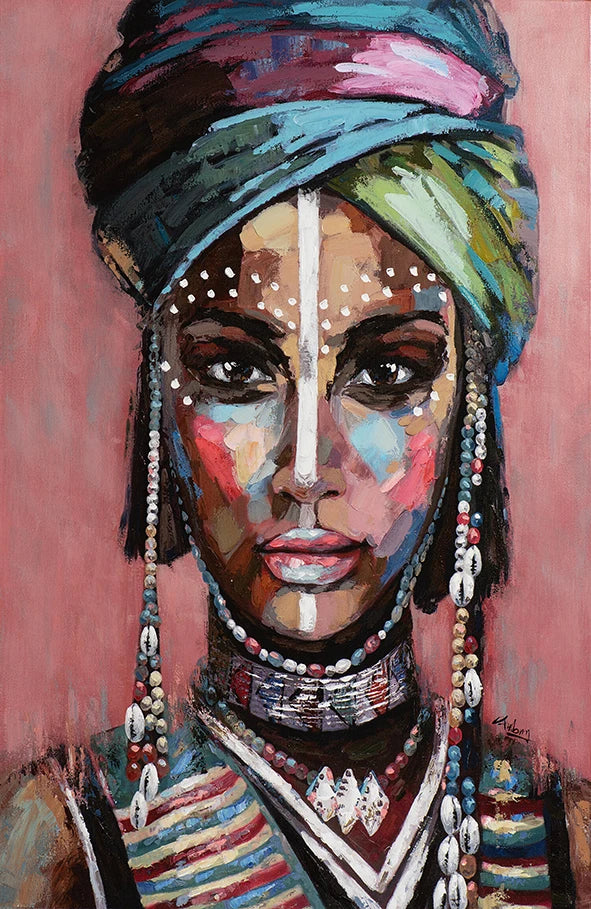 Tableau Moderne Art Africain