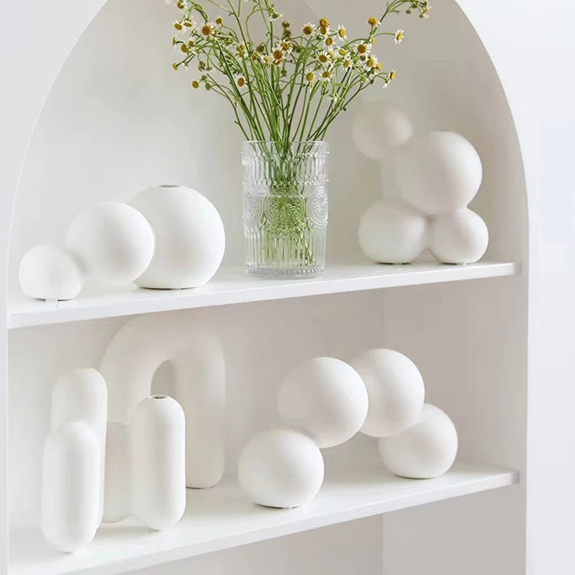 Vase Nordique Blanc