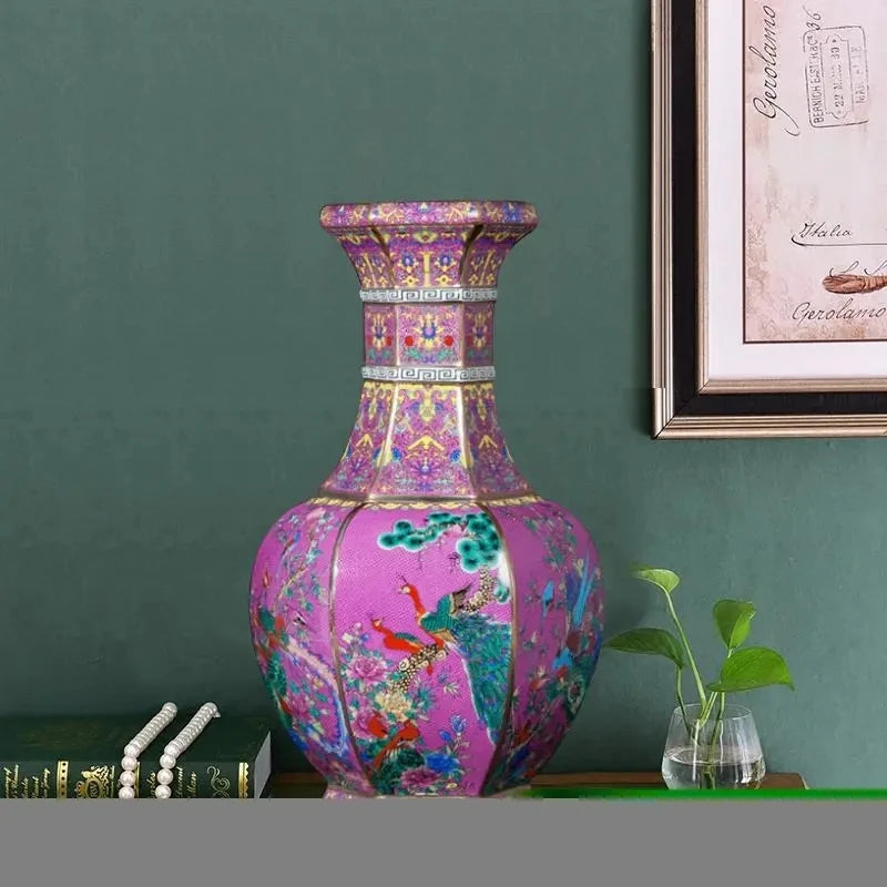Vase en Porcelaine de Jingdezhen