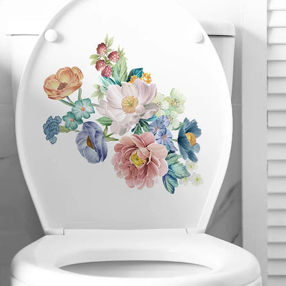 Autocollant Mural Plante WC