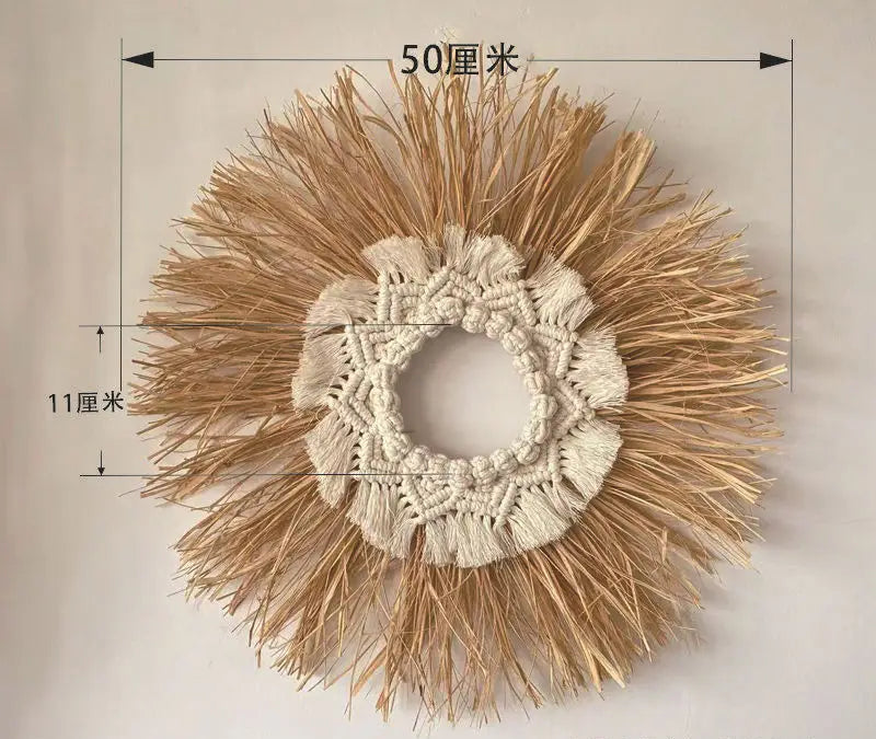 Décorations Murales  en raphia