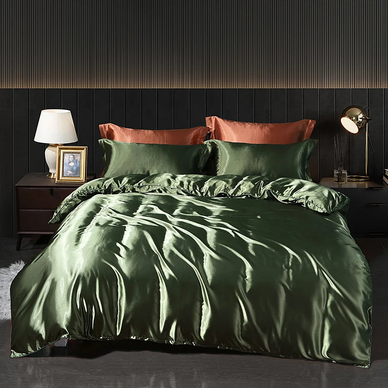 Parure Housse de Couette en Soie