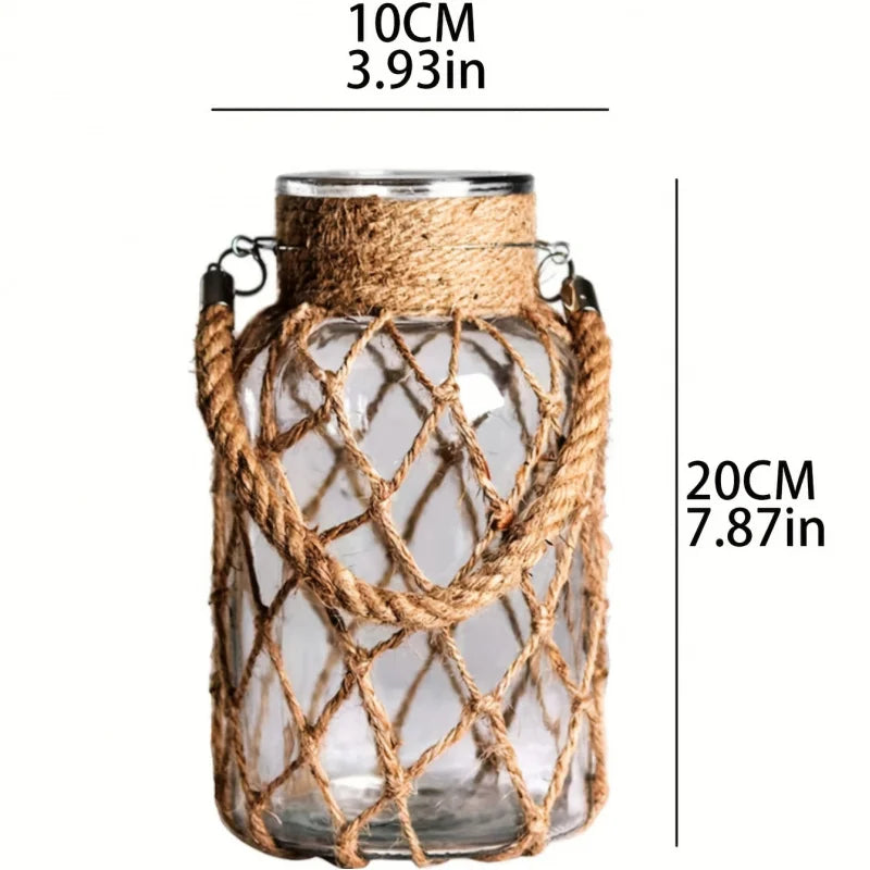 Vase en Verre Rétro
